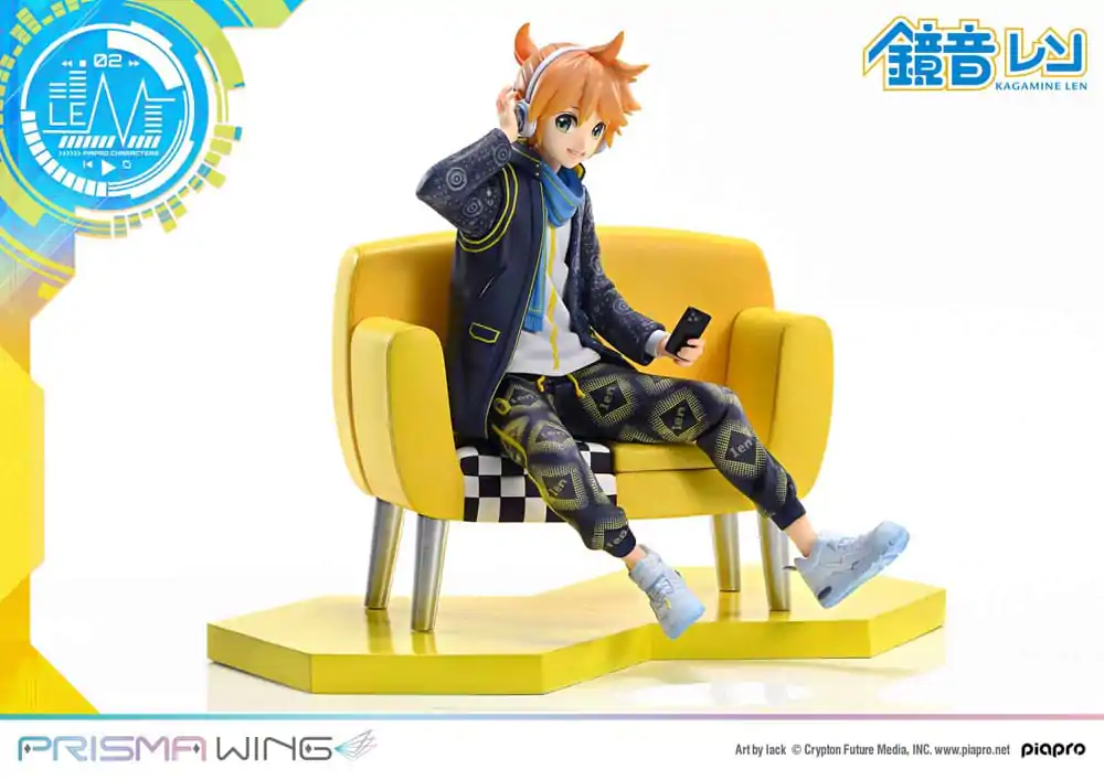 Vocaloid Piapro Characters Prisma Wing PVC-Statue 1/7 Kagamine Len (Art by lack) 18 cm Produktfoto