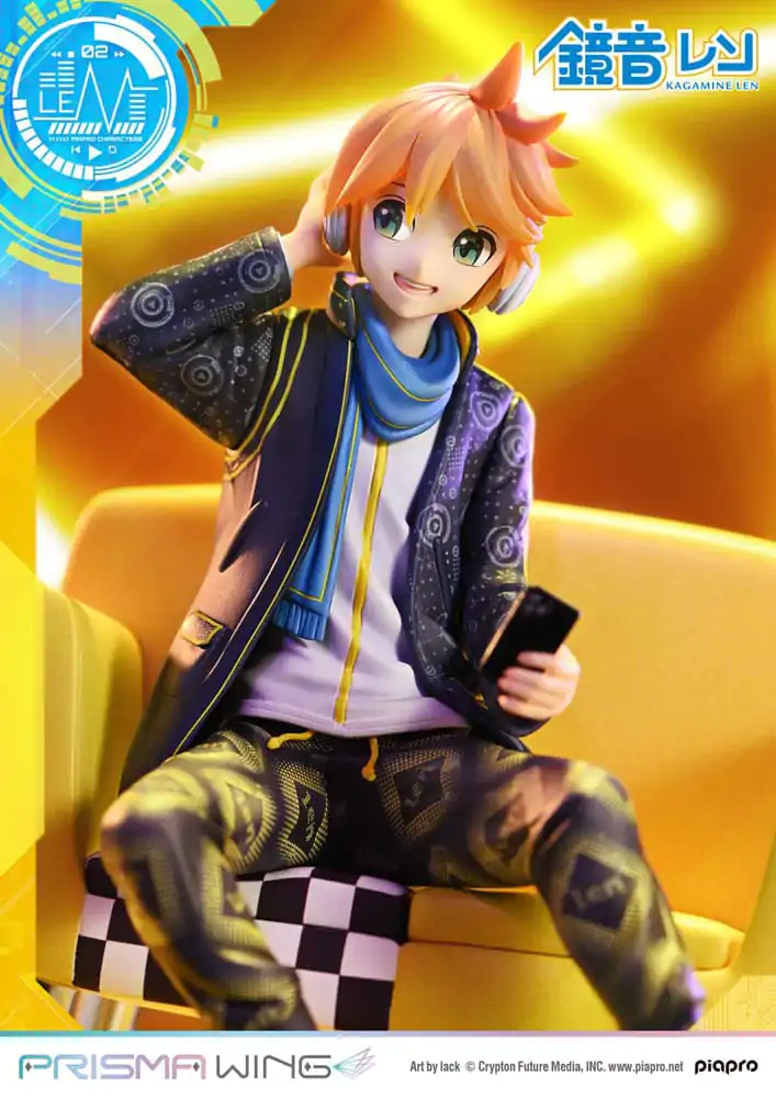 Vocaloid Piapro Characters Prisma Wing PVC-Statue 1/7 Kagamine Len (Art by lack) 18 cm Produktfoto