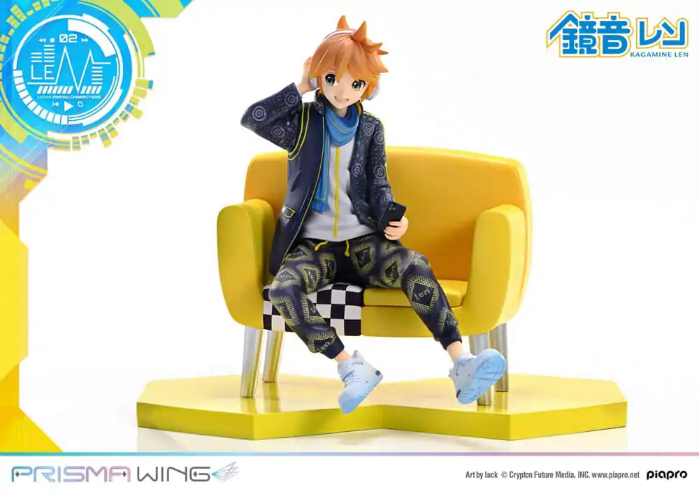 Vocaloid Piapro Characters Prisma Wing PVC-Statue 1/7 Kagamine Len (Art by lack) 18 cm Produktfoto
