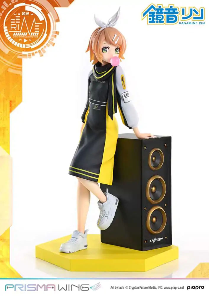 Vocaloid Piapro Characters Prisma Wing PVC Statue 1/7 Kagamine Rin (Art by lack) 21 cm Produktfoto