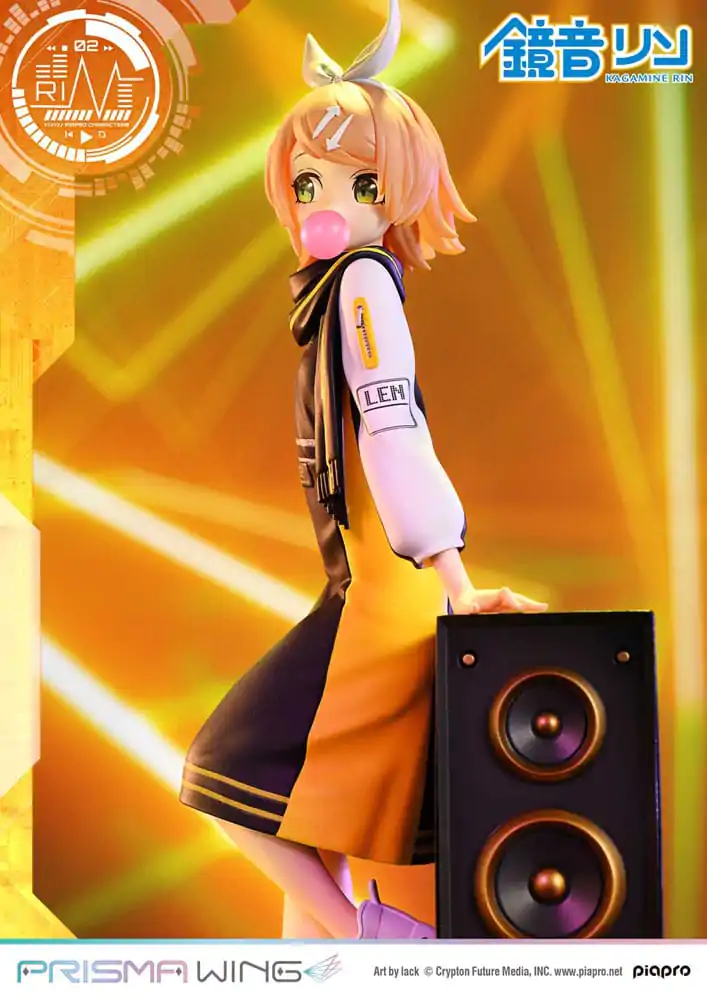 Vocaloid Piapro Characters Prisma Wing PVC Statue 1/7 Kagamine Rin (Art by lack) 21 cm Produktfoto