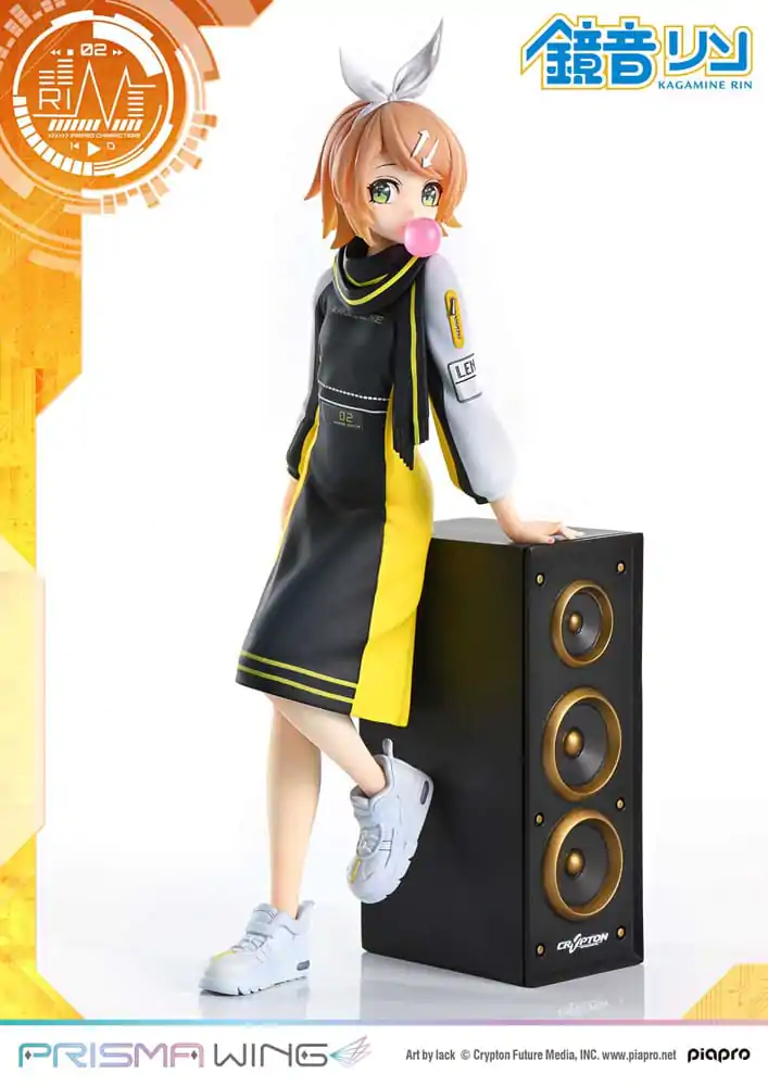 Vocaloid Piapro Characters Prisma Wing PVC Statue 1/7 Kagamine Rin (Art by lack) 21 cm Produktfoto