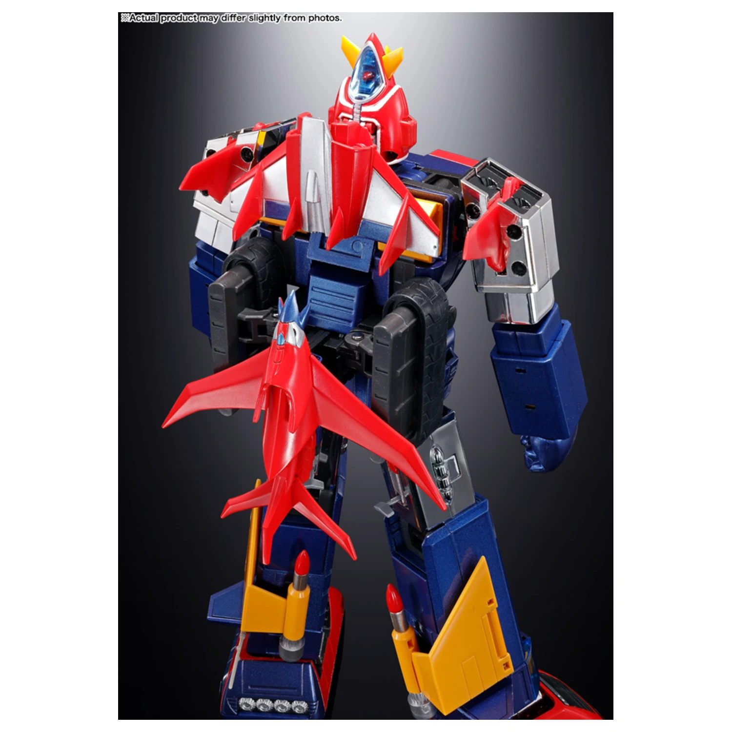 Voltes V Chodenji Machine GX-31SP Chogokin Figur 25 cm Produktfoto