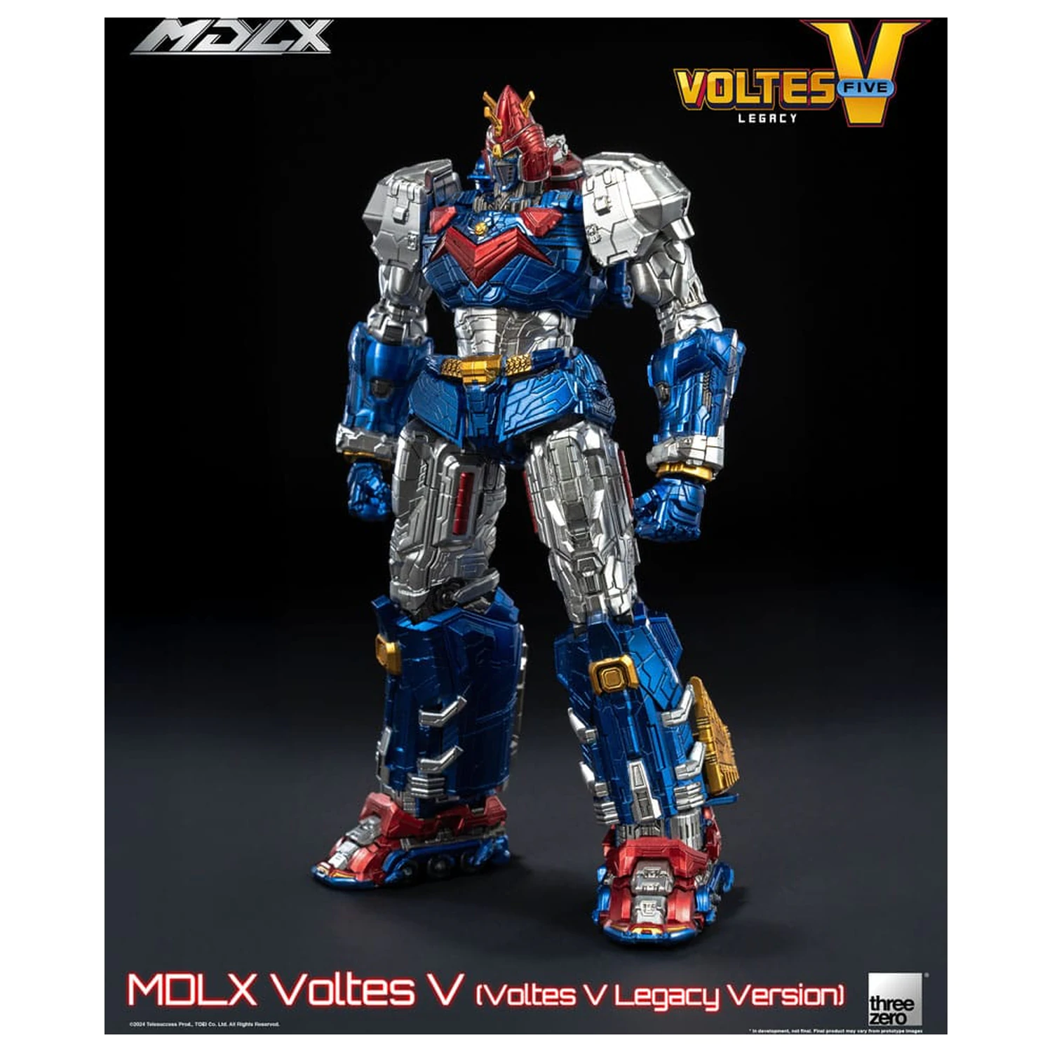 Voltes V MDLX Actionfigur Cliffjumper (Voltes V Legacy Version) 15 cm Produktfoto