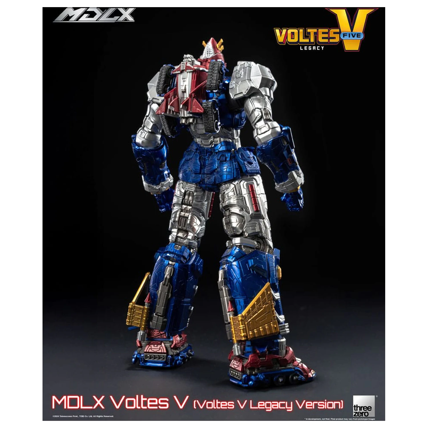 Voltes V MDLX Actionfigur Cliffjumper (Voltes V Legacy Version) 15 cm Produktfoto