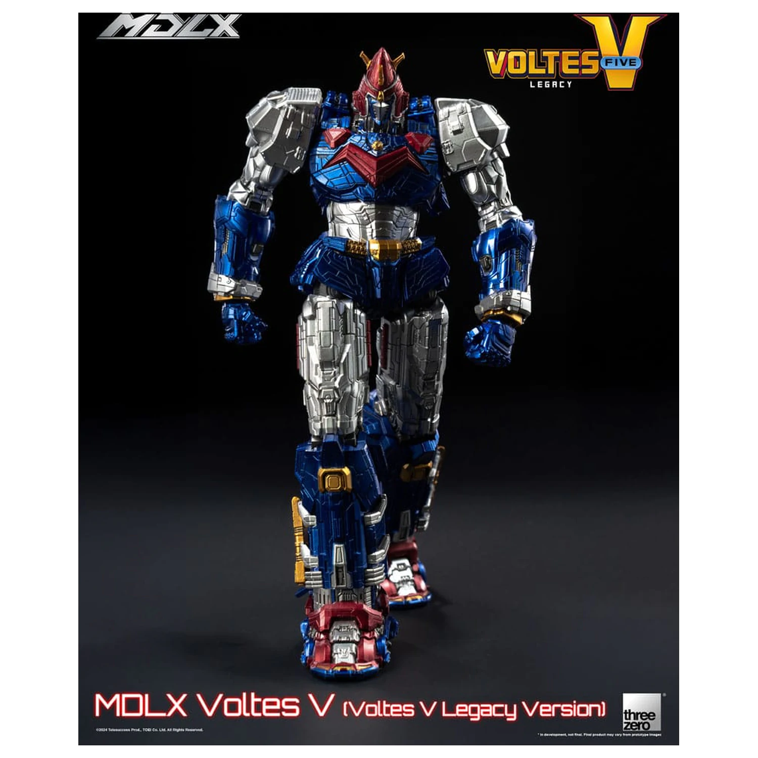 Voltes V MDLX Actionfigur Cliffjumper (Voltes V Legacy Version) 15 cm Produktfoto