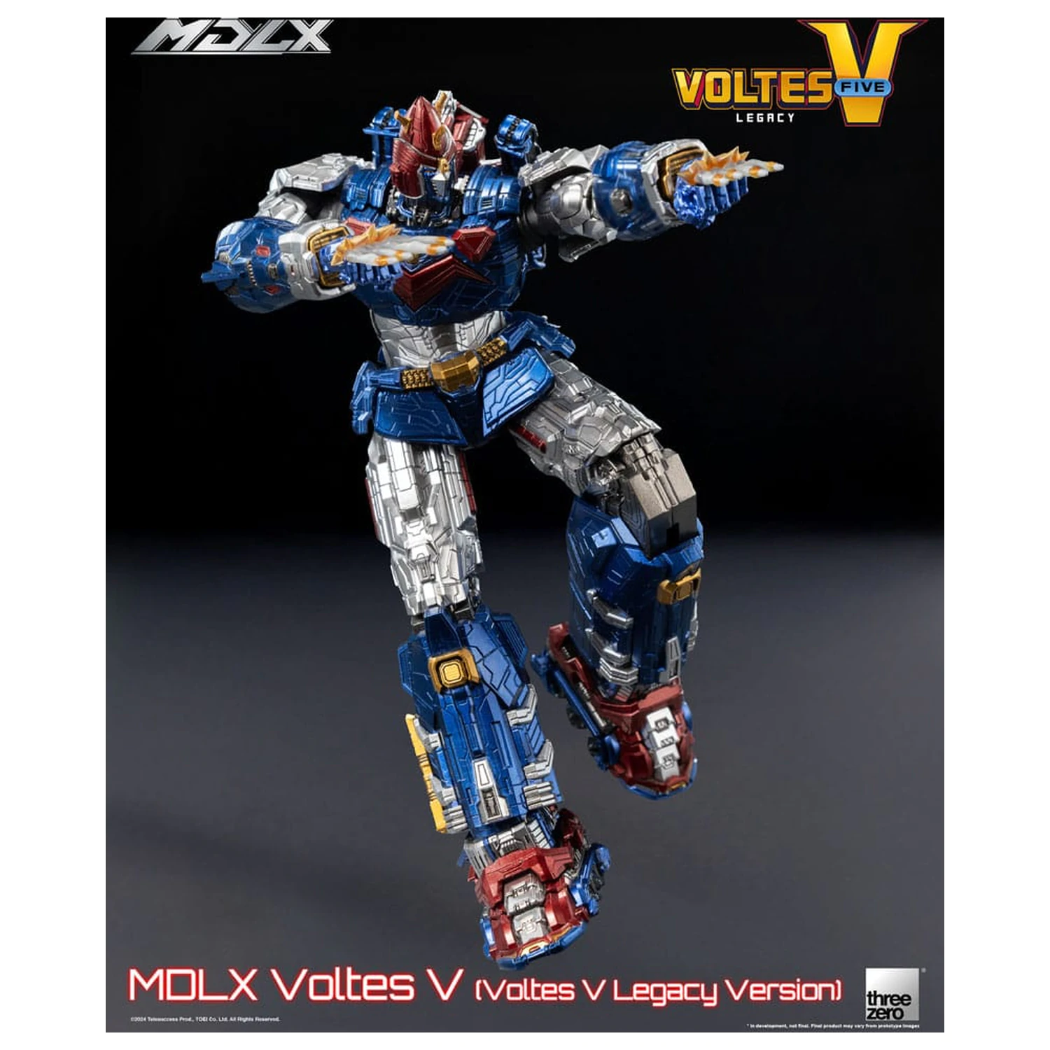 Voltes V MDLX Actionfigur Cliffjumper (Voltes V Legacy Version) 15 cm Produktfoto