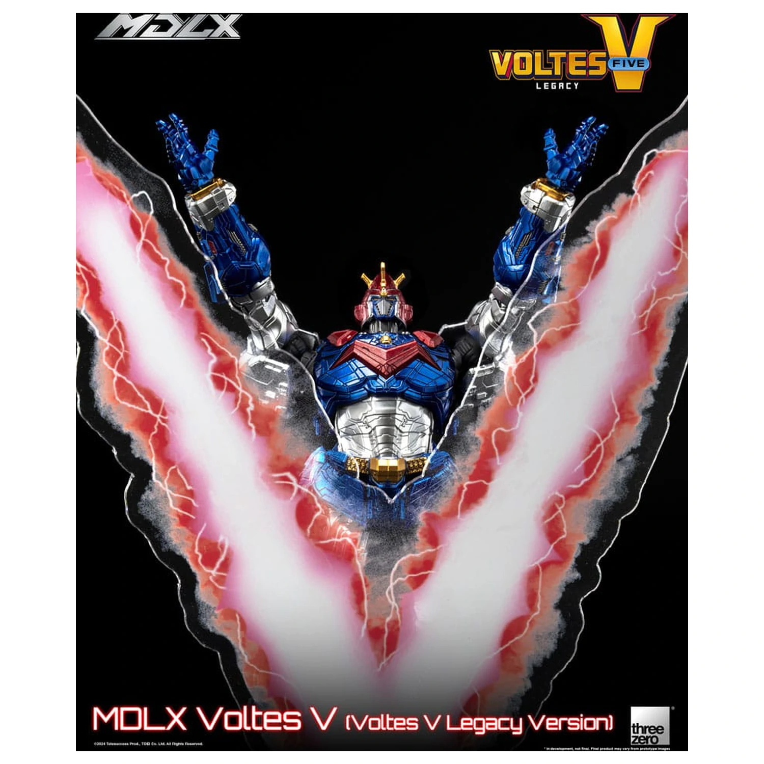 Voltes V MDLX Actionfigur Cliffjumper (Voltes V Legacy Version) 15 cm Produktfoto