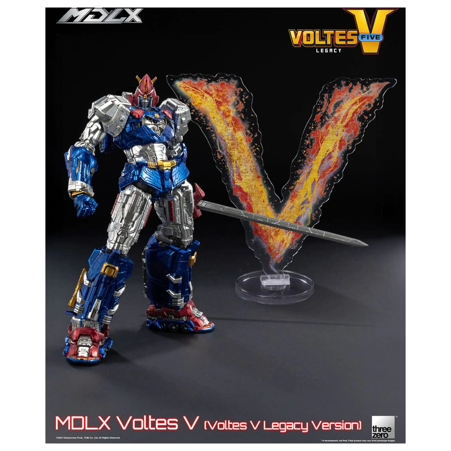 Voltes V MDLX Actionfigur Cliffjumper (Voltes V Legacy Version) 15 cm Produktfoto