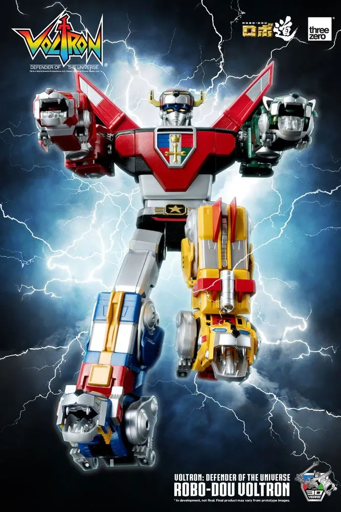Voltron: Defender of the Universe Robo-Dou Actionfigur Voltron 27 cm Produktfoto
