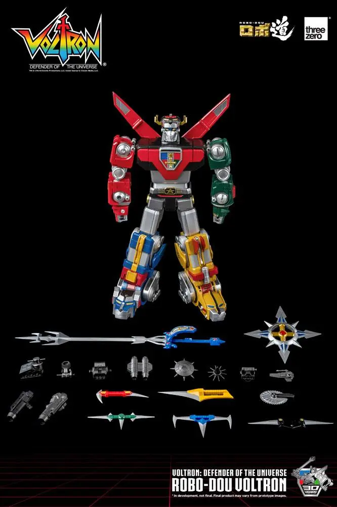 Voltron: Defender of the Universe Robo-Dou Actionfigur Voltron 27 cm Produktfoto