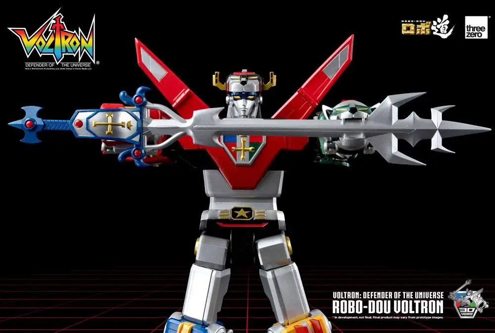 Voltron: Defender of the Universe Robo-Dou Actionfigur Voltron 27 cm Produktfoto