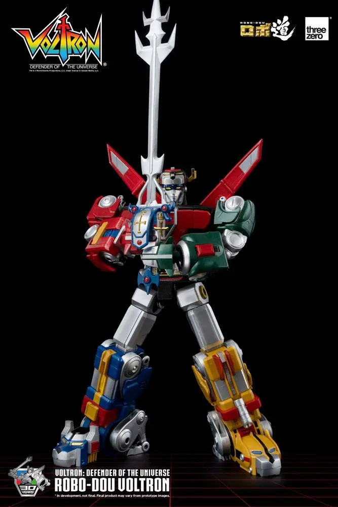 Voltron: Defender of the Universe Robo-Dou Actionfigur Voltron 27 cm Produktfoto