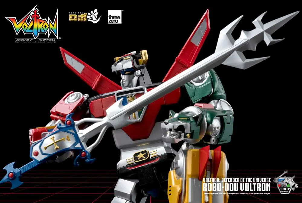 Voltron: Defender of the Universe Robo-Dou Actionfigur Voltron 27 cm Produktfoto