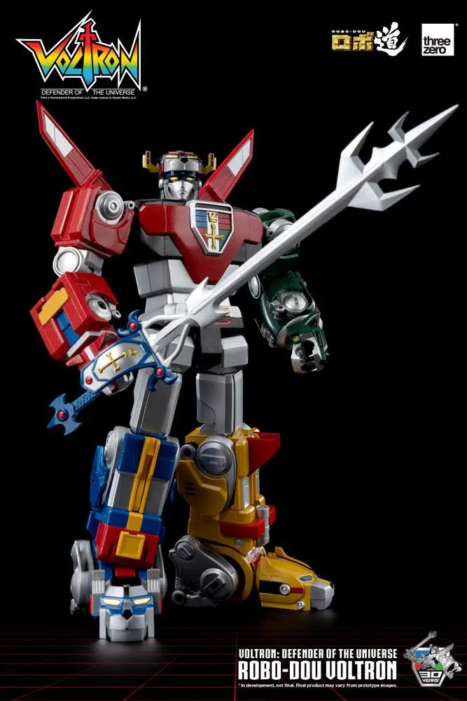 Voltron: Defender of the Universe Robo-Dou Actionfigur Voltron 27 cm Produktfoto