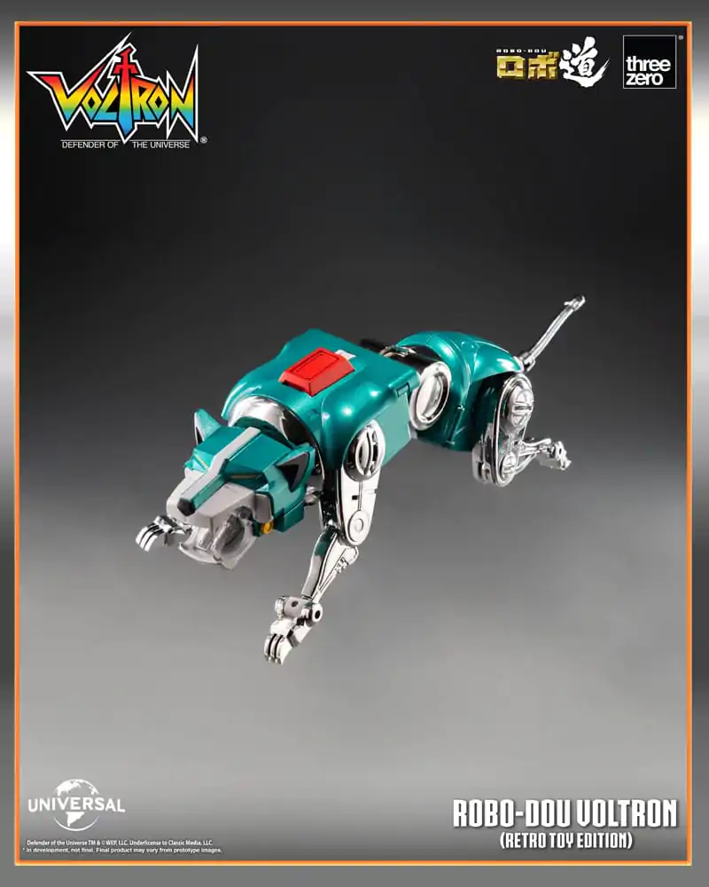 Voltron: Defender of the Universe Robo-Dou Action Figur Voltron Retro Toy Edition 27 cm Produktfoto