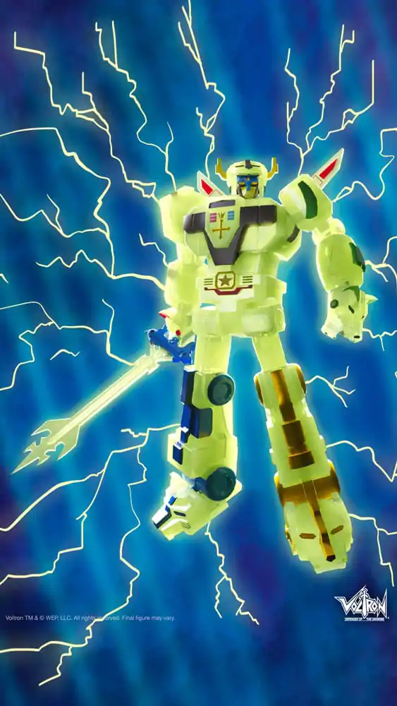 Voltron: Defender of the Universe Ultimates Actionfigur Voltron (Lightning Glow) 18 cm termékfotó