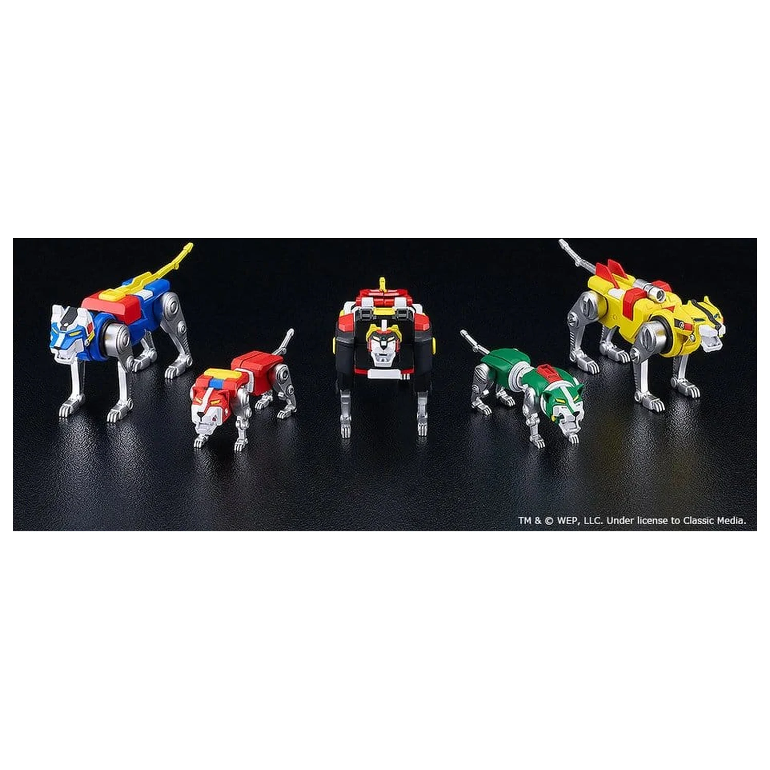 Voltron Moderoid Kunststoff Modell Bausatz 20 cm Produktfoto