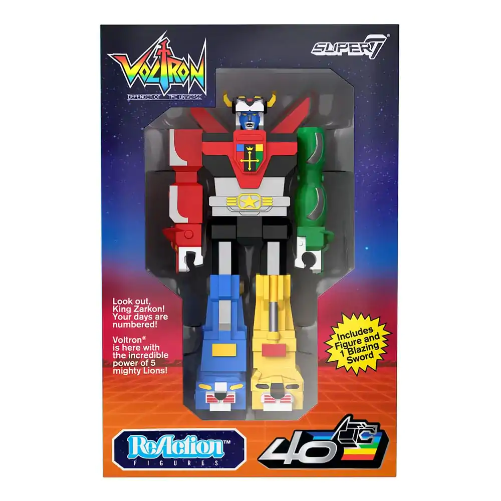 Voltron ReAction Actionfigur Voltron Vintage Package 10 cm Produktfoto