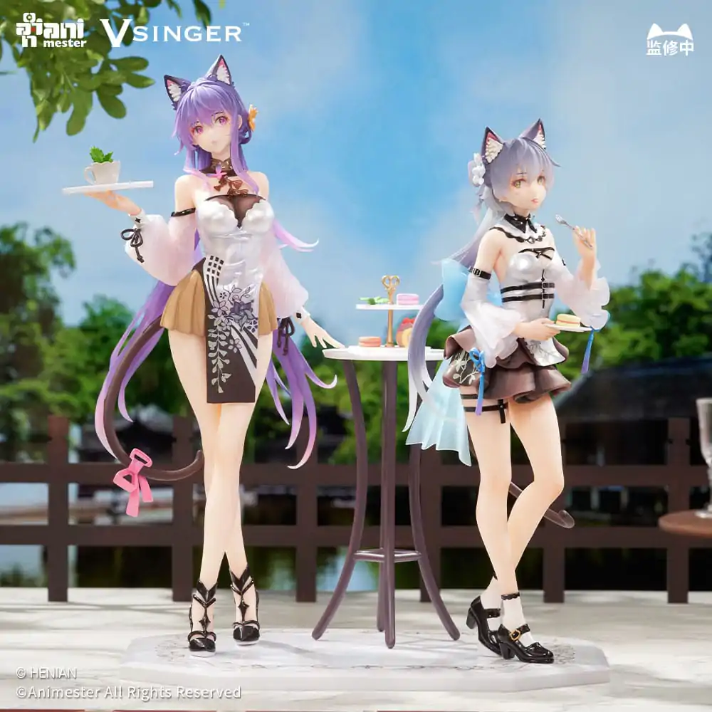 VSinger Luo Tianyi & Mo Qingxian Statue 1/7 2er-Pack Luo Tianyi & Mo Qingxian Tea Time Melody Ver. Produktfoto