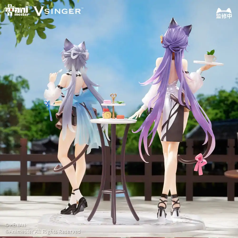 VSinger Luo Tianyi & Mo Qingxian Statue 1/7 2er-Pack Luo Tianyi & Mo Qingxian Tea Time Melody Ver. Produktfoto