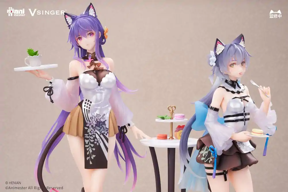 VSinger Luo Tianyi & Mo Qingxian Statue 1/7 2er-Pack Luo Tianyi & Mo Qingxian Tea Time Melody Ver. Produktfoto