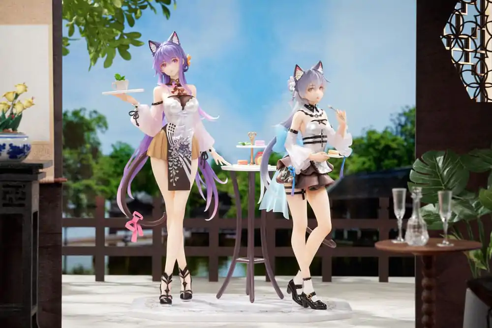VSinger Luo Tianyi & Mo Qingxian Statue 1/7 2er-Pack Luo Tianyi & Mo Qingxian Tea Time Melody Ver. Produktfoto