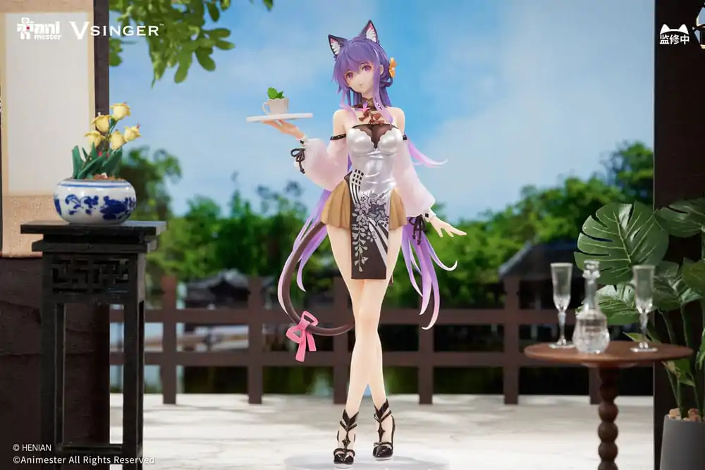 VSinger Luo Tianyi & Mo Qingxian Statue 1/7 Mo Qingxian Tea Time Melody Ver. 26 cm Produktfoto