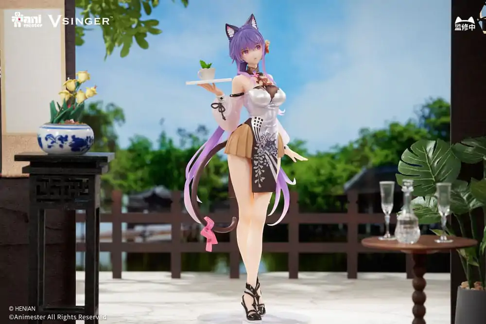 VSinger Luo Tianyi & Mo Qingxian Statue 1/7 Mo Qingxian Tea Time Melody Ver. 26 cm Produktfoto