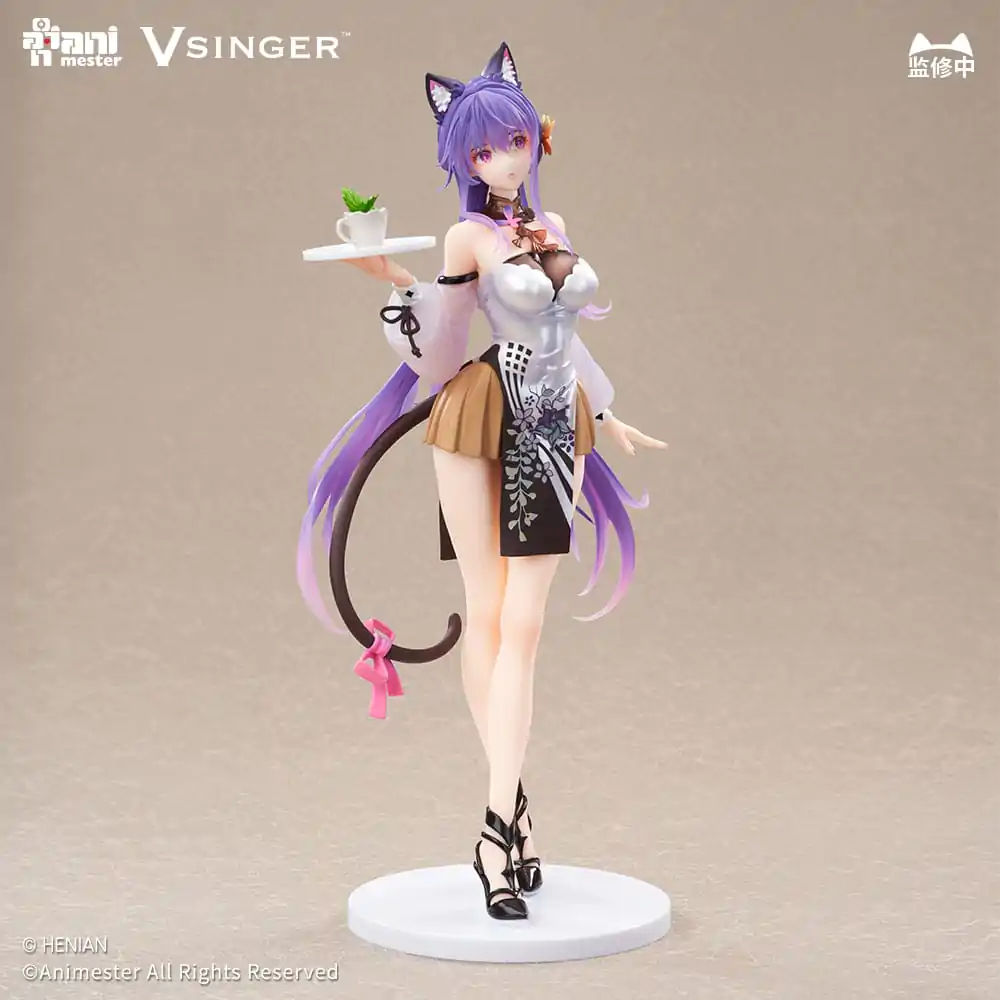 VSinger Luo Tianyi & Mo Qingxian Statue 1/7 Mo Qingxian Tea Time Melody Ver. 26 cm Produktfoto