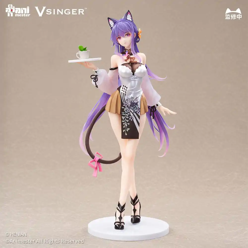 VSinger Luo Tianyi & Mo Qingxian Statue 1/7 Mo Qingxian Tea Time Melody Ver. 26 cm Produktfoto