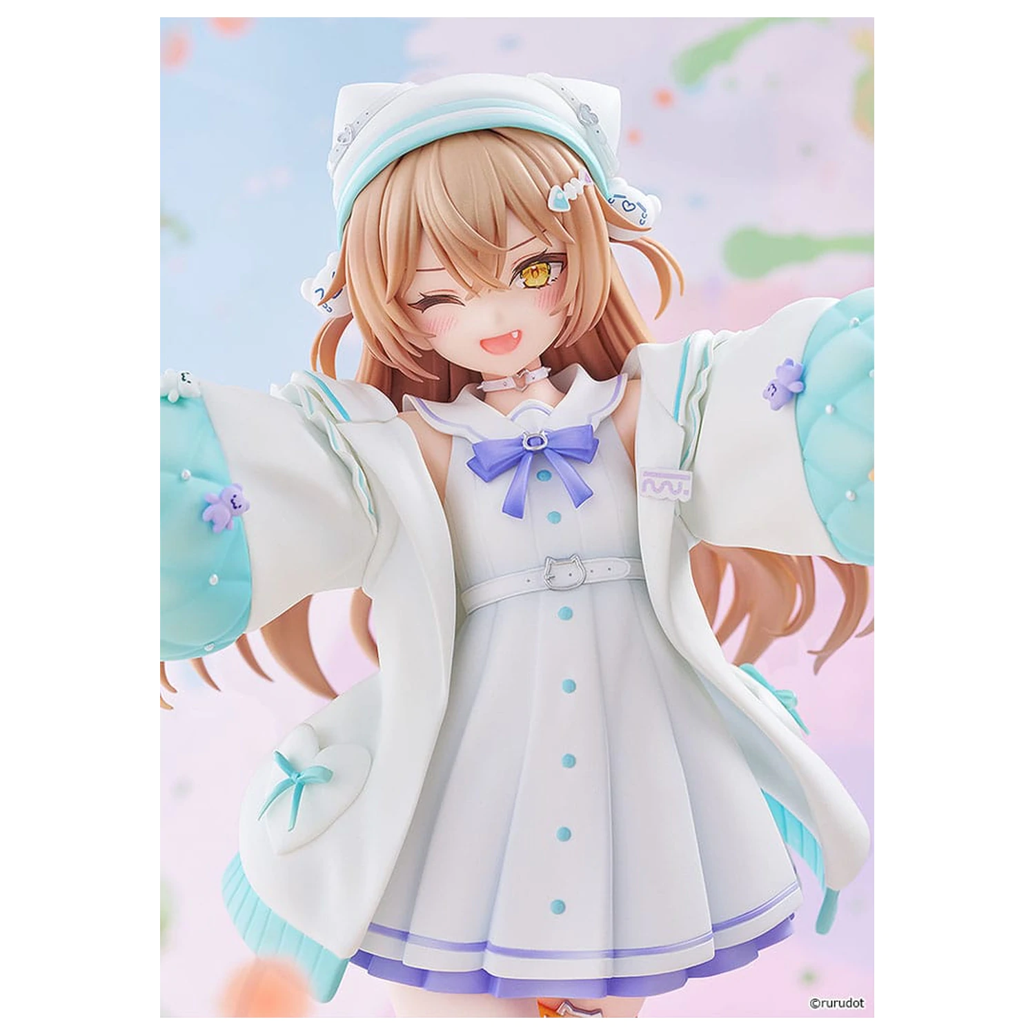 VTuber PVC Statue 1/7 Rurudo Lion Pastel Oniku Ver. 25 cm Produktfoto