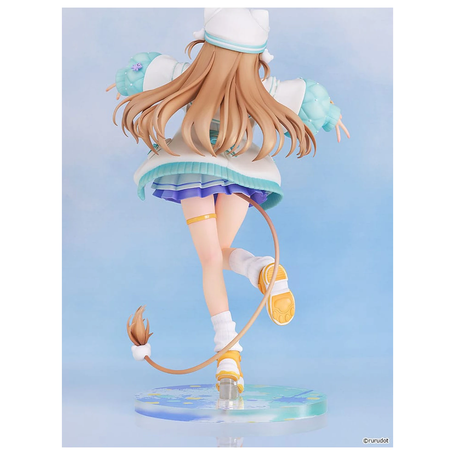 VTuber PVC Statue 1/7 Rurudo Lion Pastel Oniku Ver. 25 cm Produktfoto