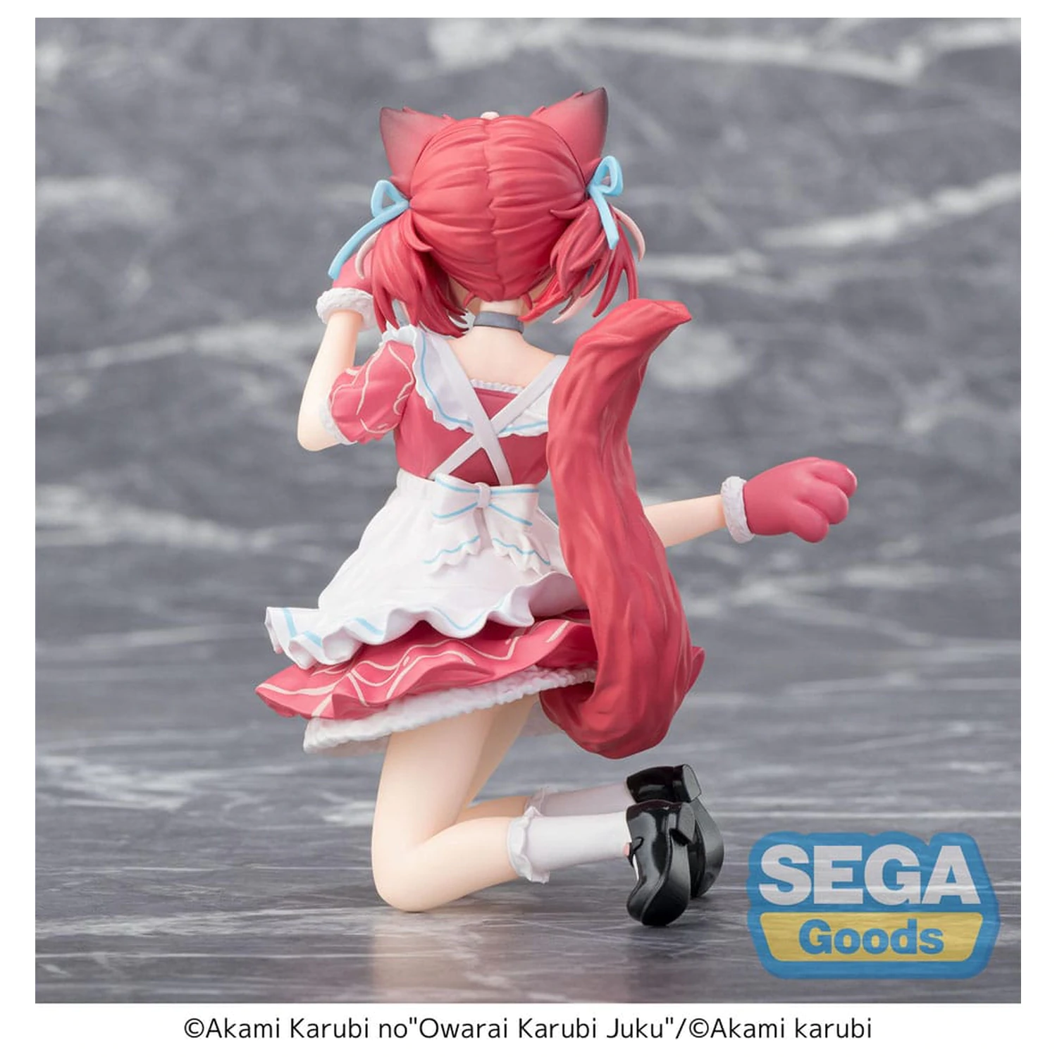 VTuber PM Perching PVC Figur Akami Karubi 14 cm Produktfoto