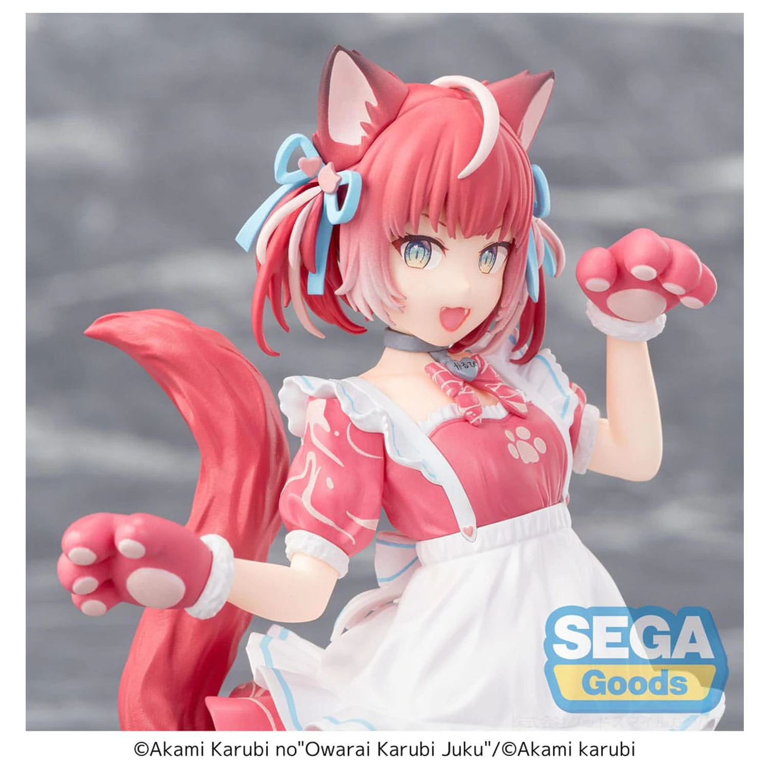 VTuber PM Perching PVC Figur Akami Karubi 14 cm Produktfoto