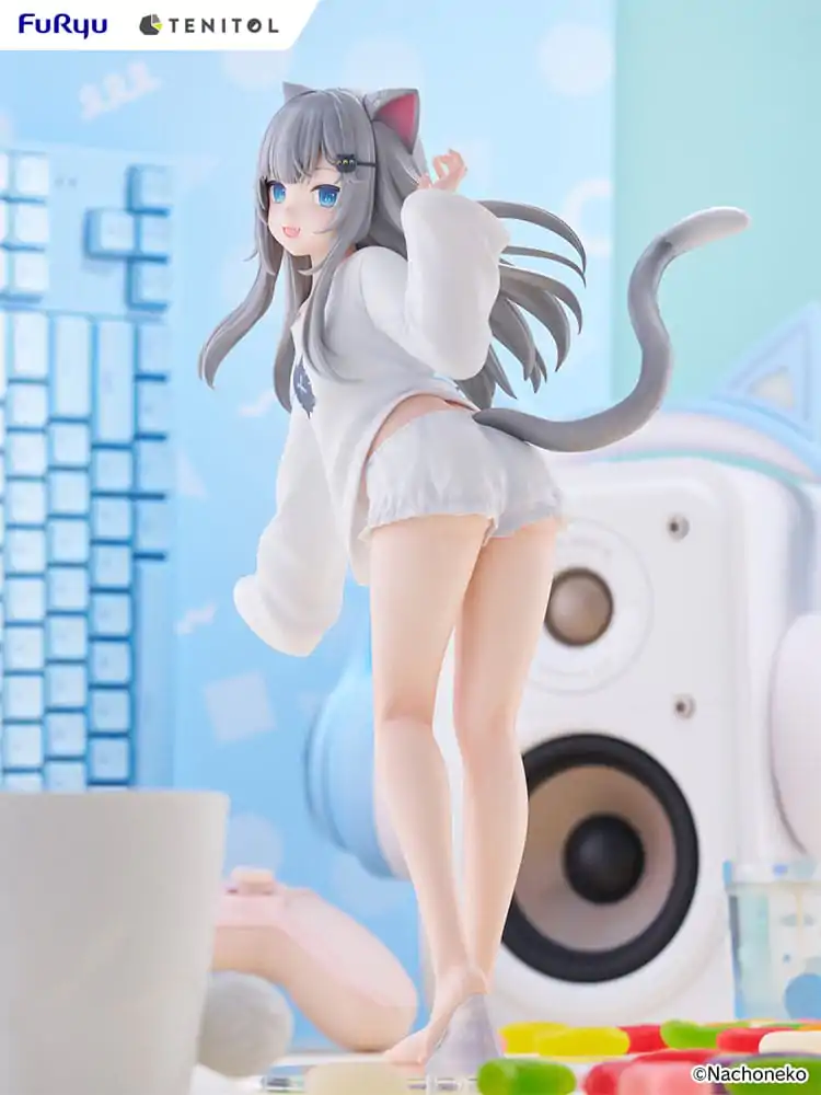 VTuber Tenitol Tall PVC Statue Nachoneko 30 cm Produktfoto