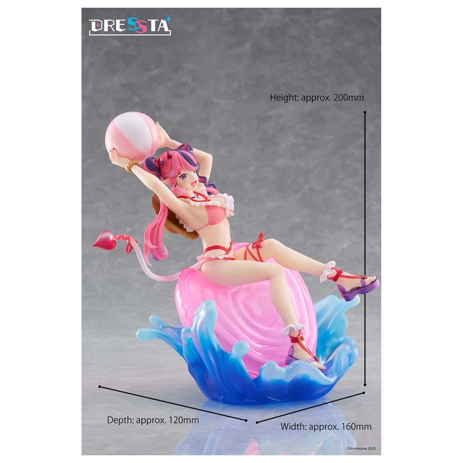 VTuber Dressta PVC Statue Ironmouse 20 cm Produktfoto