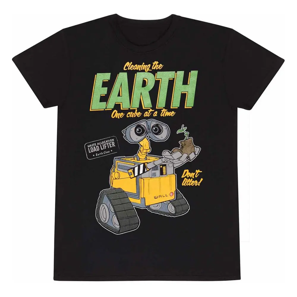 WALL-E Cleaning The Earth T-shirt Produktfoto