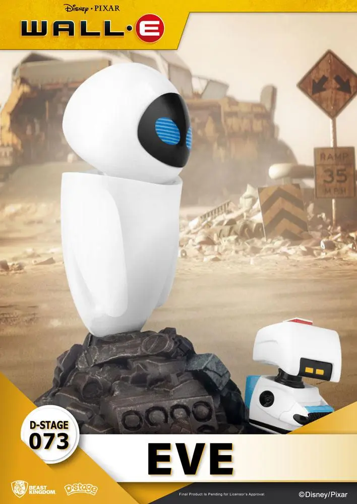 Wall-E D-Stage PVC Diorama Eve 14 cm Produktfoto