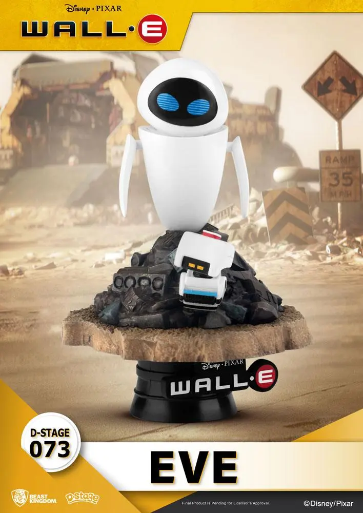 Wall-E D-Stage PVC Diorama Eve 14 cm Produktfoto