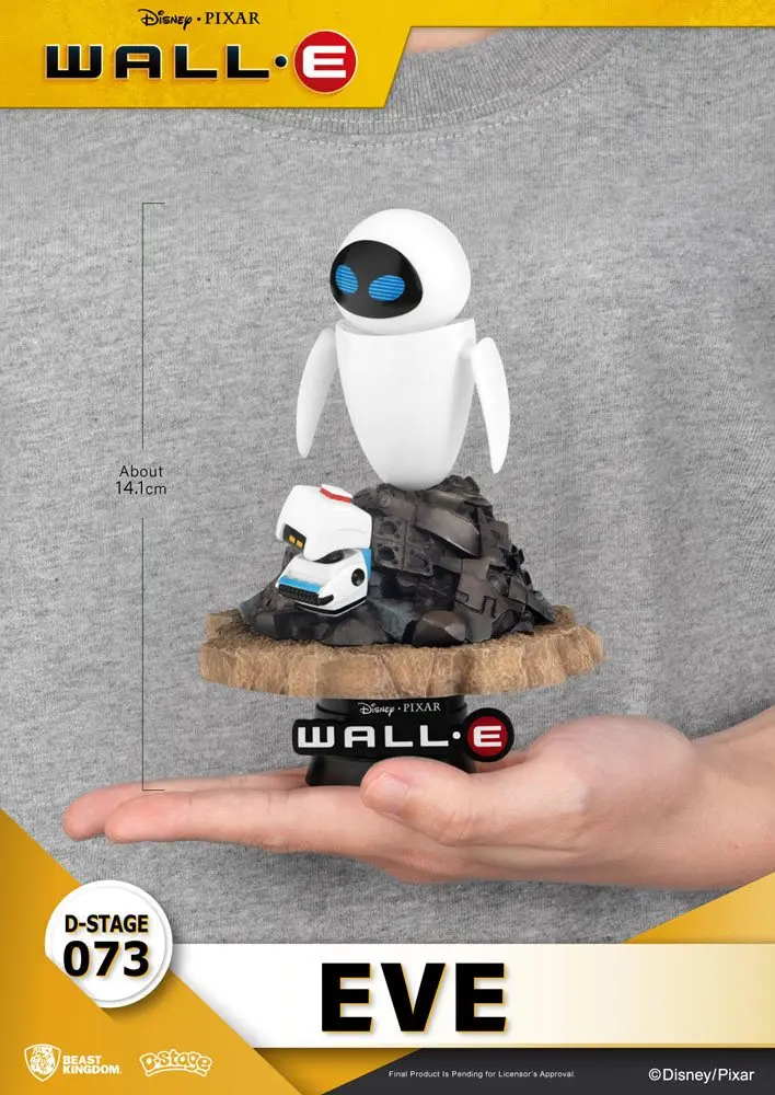 Wall-E D-Stage PVC Diorama Eve 14 cm Produktfoto