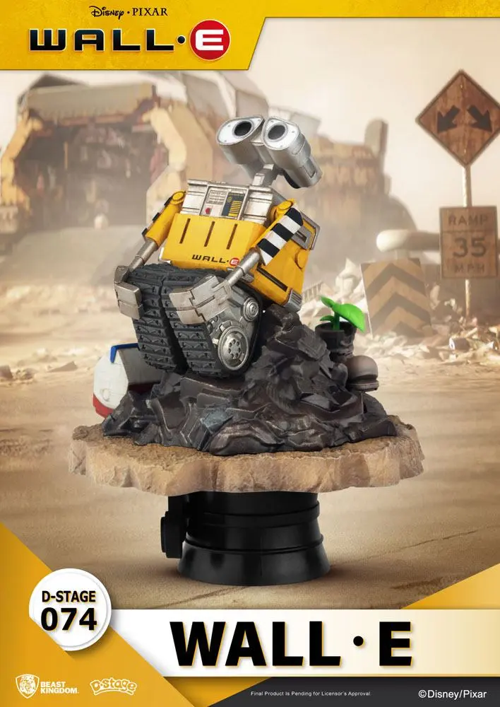 Wall-E D-Stage PVC Diorama Wall-E 14 cm Produktfoto
