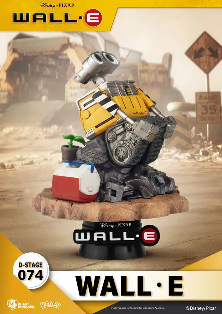 Wall-E D-Stage PVC Diorama Wall-E 14 cm Produktfoto