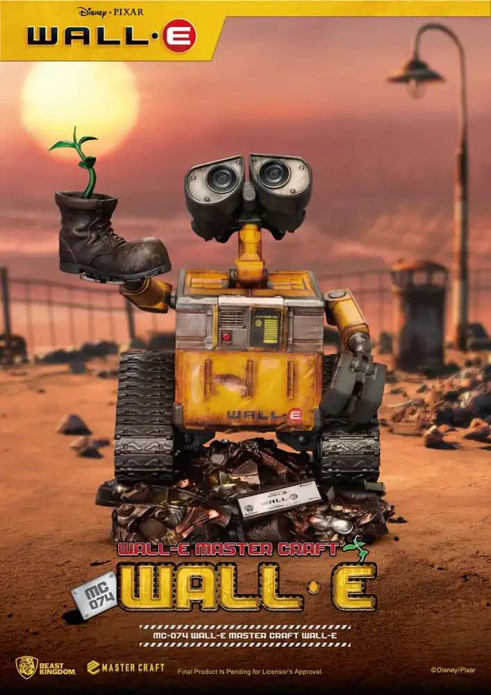 WALL-E - Der Letzte räumt die Erde auf Master Craft Statue WALL-E 37 cm termékfotó
