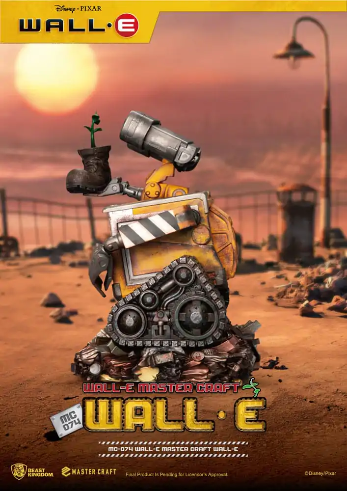 WALL-E - Der Letzte räumt die Erde auf Master Craft Statue WALL-E 37 cm termékfotó