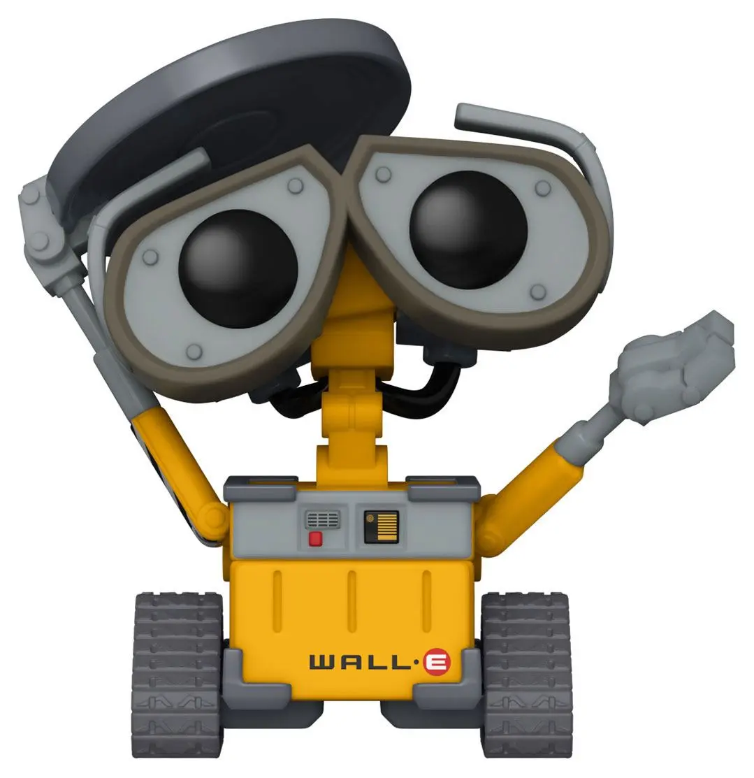 Wall-E POP! Movies Vinyl Figur Wall-E with Hubcap Exclusive 9 cm Produktfoto