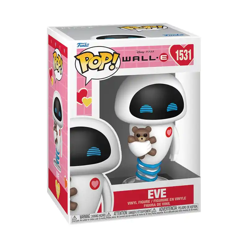 Wall-E Valentines Funko POP! Disney Vinyl Figur Eve 9 cm termékfotó