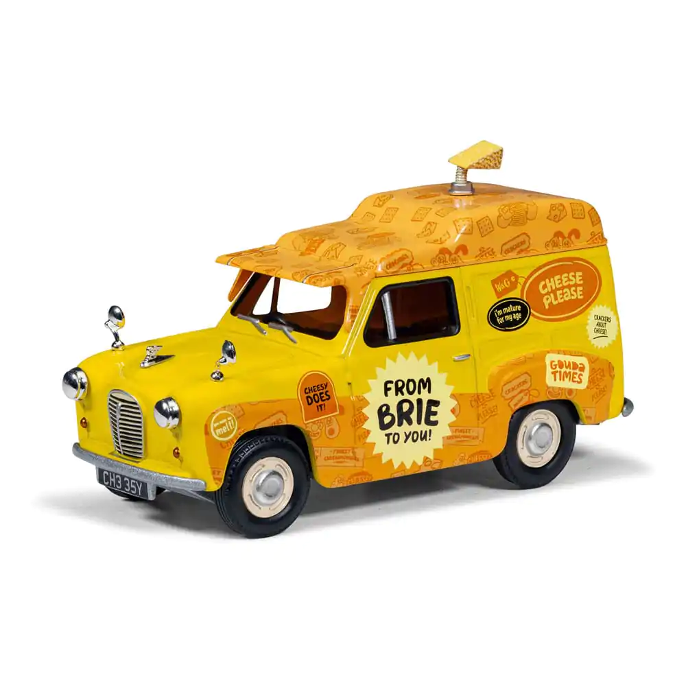 Wallace &amp; Gromit Die Cast Modell 1/43 Austin A35 Van - Cheese Please! Delivery Van Produktfoto