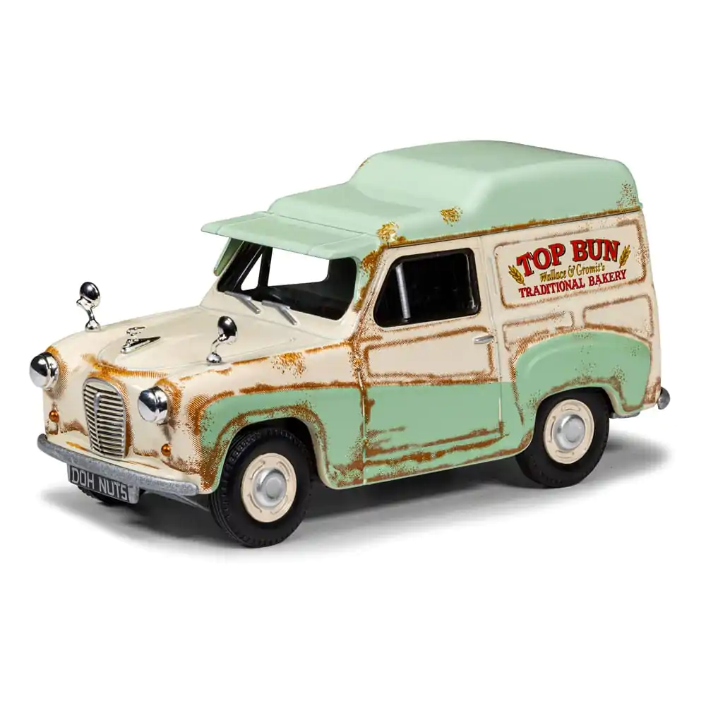 Wallace & Gromit Die Cast Modelle 1/43 Austin A35 Van Collection - Cheese Please!, Top Bun, Spick & Spanmobile termékfotó