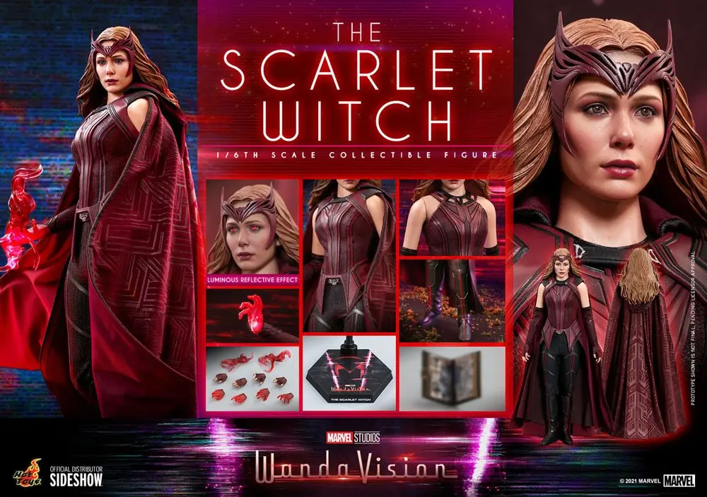 WandaVision Actionfigur 1/6 The Scarlet Witch 28 cm termékfotó